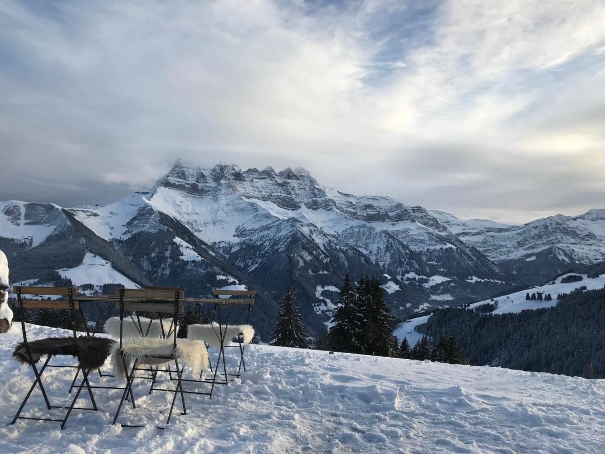 Chalet Chanso Morgins Kültér fotó