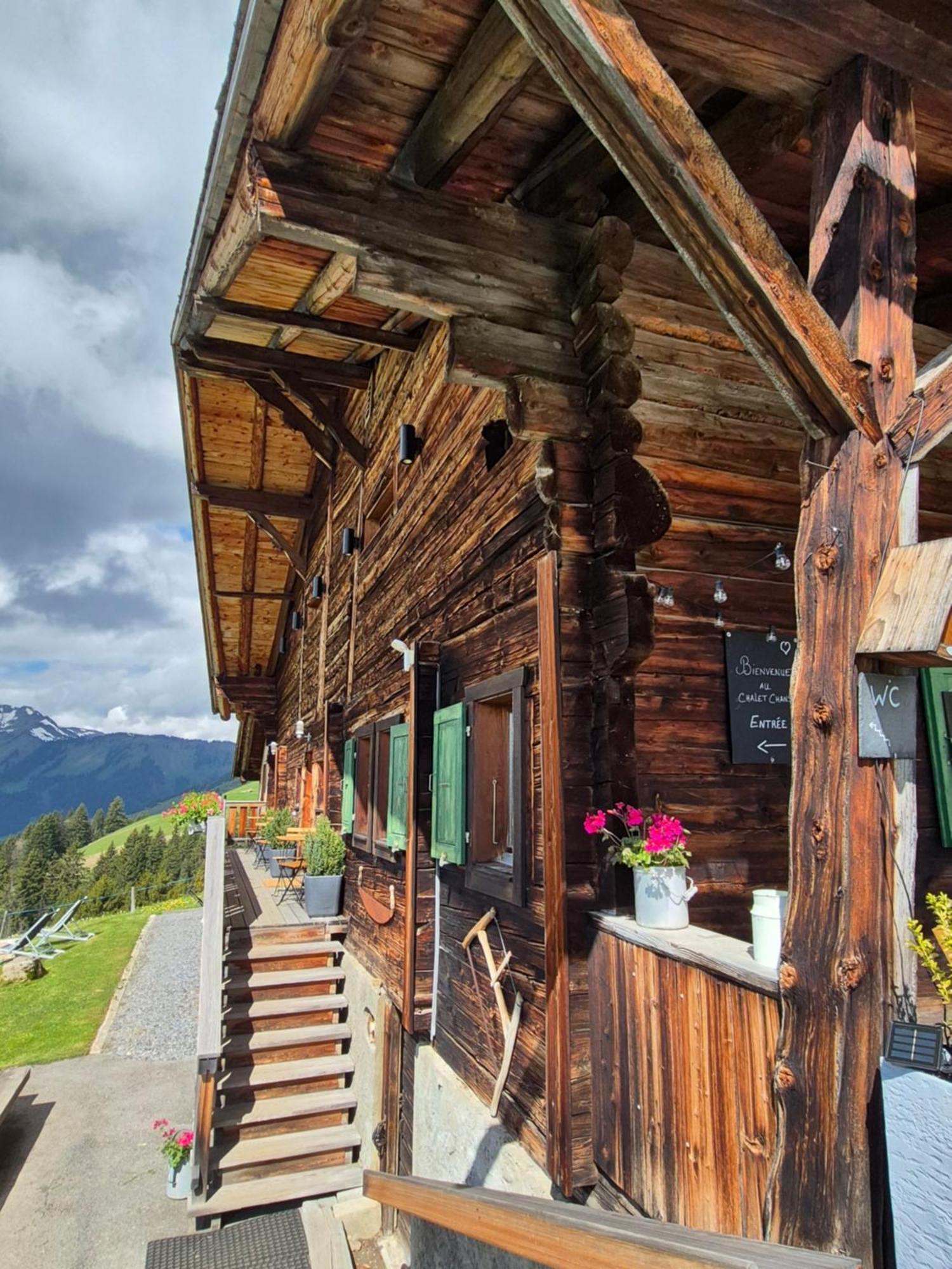 Chalet Chanso Morgins Kültér fotó